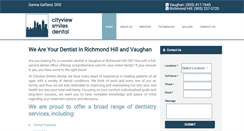 Desktop Screenshot of cityviewdentist.com