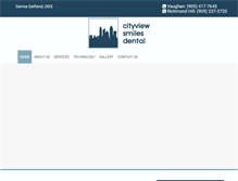 Tablet Screenshot of cityviewdentist.com